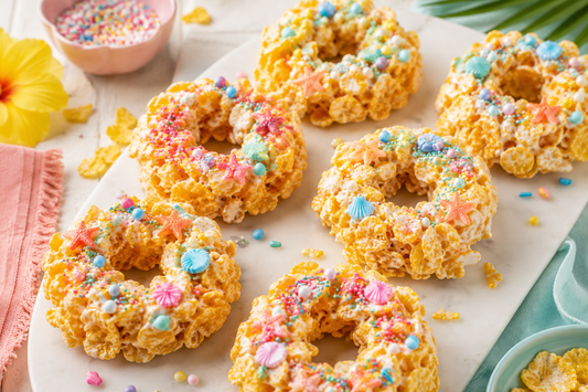 Summer Cornflake Wreaths