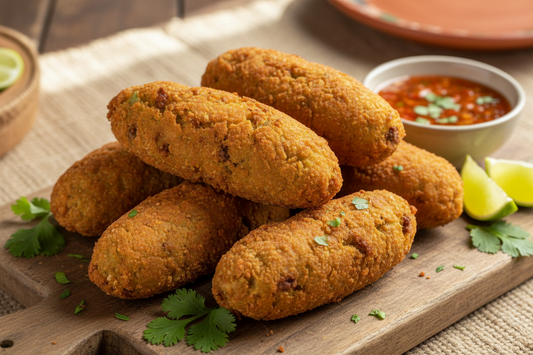 Alcapurrias Recipe: Crispy Puerto Rican Fritters with Beef Picadillo