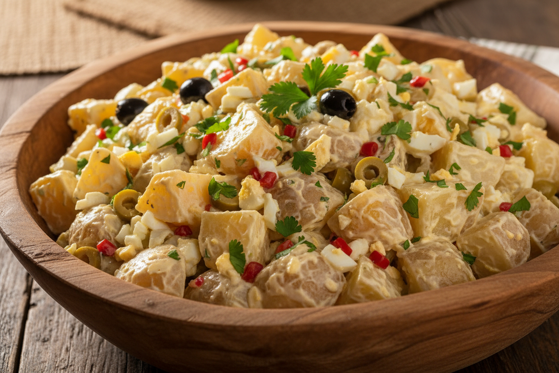 Puerto Rican Style Potato Salad Recipe: Creamy Ensalada de Papa