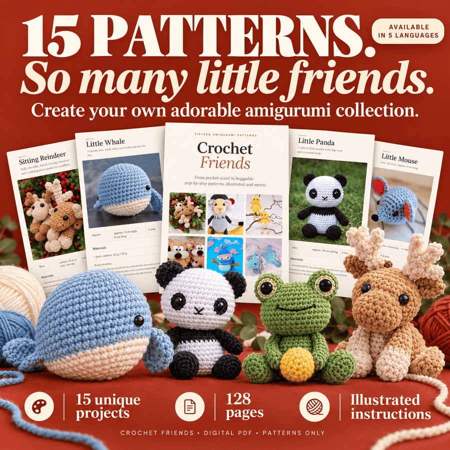 Discover 15 Adorable Amigurumi Patterns