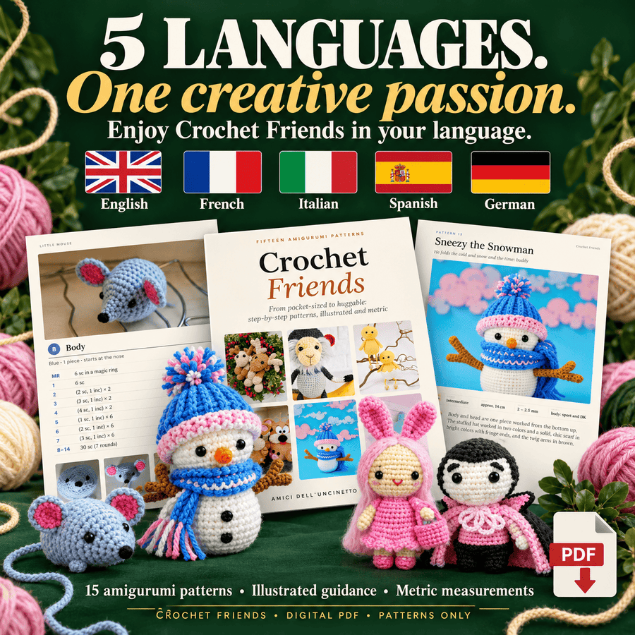 Enjoy Crochet Friends in Your Language