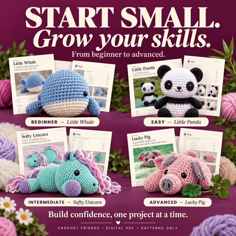 Start Small and Grow Your Crochet Skills
