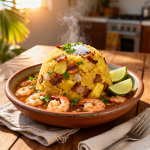 Authentic Puerto Rican dish from the cookbook